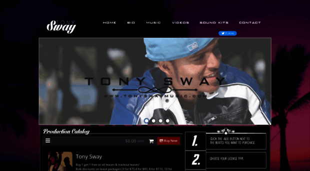 tonyswaymusic.com