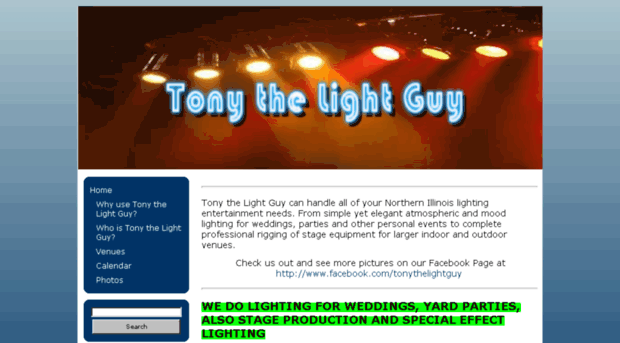 tonythelightguy.com