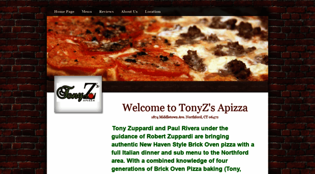 tonyzsapizza.com