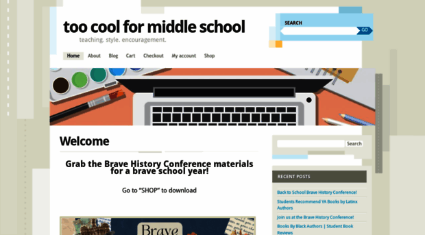 toocoolformiddleschool.com