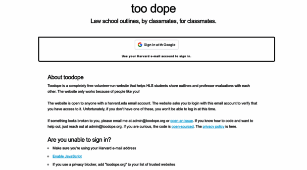 toodope.org