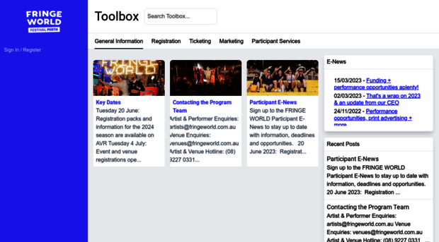 toolbox.fringeworld.com.au