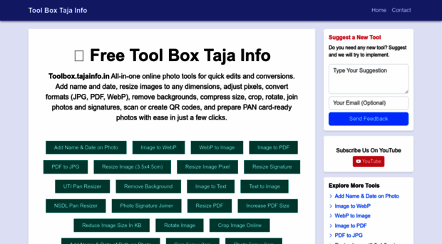 toolbox.tajainfo.in