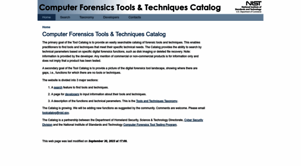 toolcatalog.nist.gov