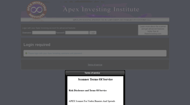 tools.apexinvesting.net