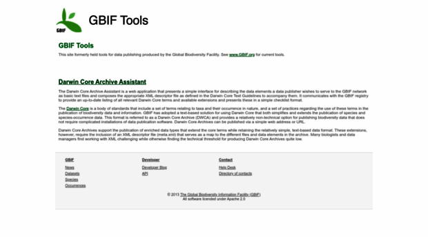 tools.gbif.org