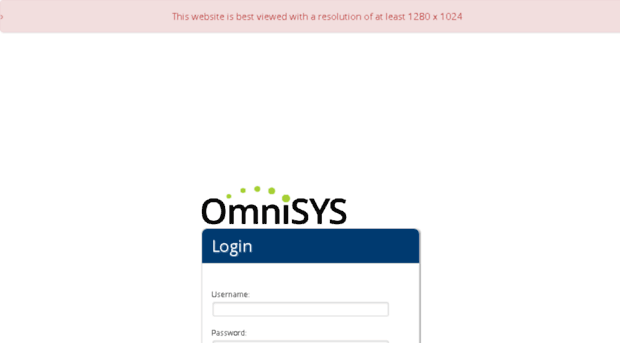 OmniTOOLS - Login - Tools Omnisys Llc
