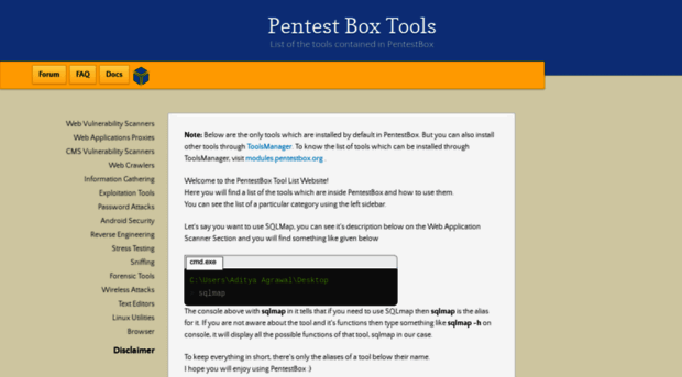 tools.pentestbox.com