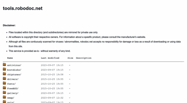 tools.robodoc.net