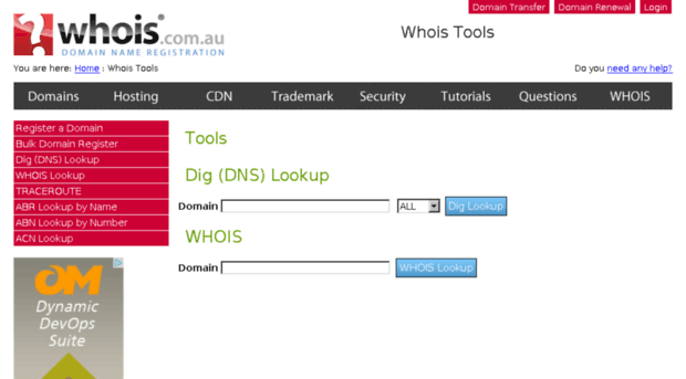 tools.whois.com.au