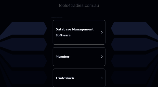 tools4tradies.com.au