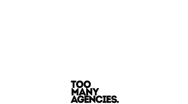 toomanyagencies.com