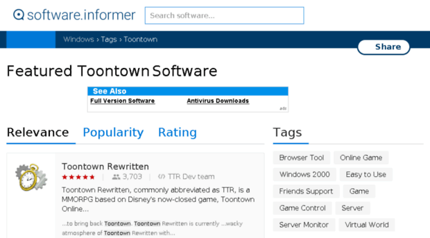 toontown.software.informer.com