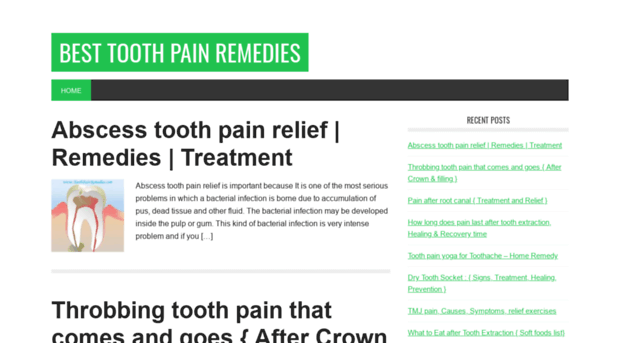 toothpainremedies.com