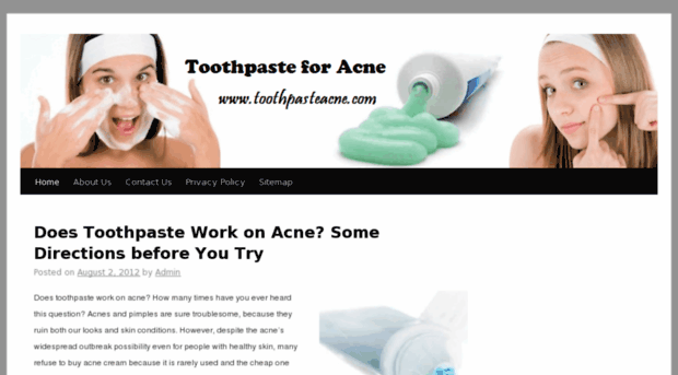 toothpasteacne.com