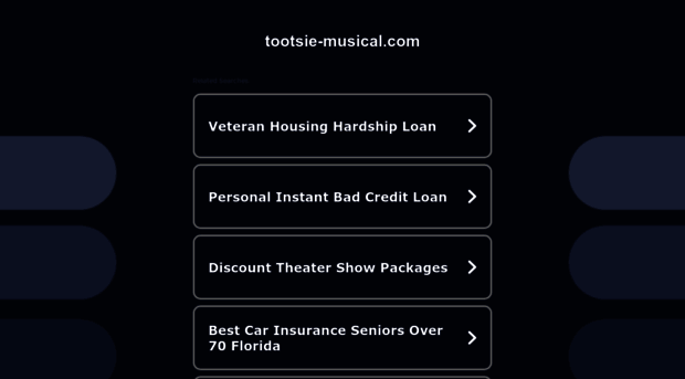tootsie-musical.com