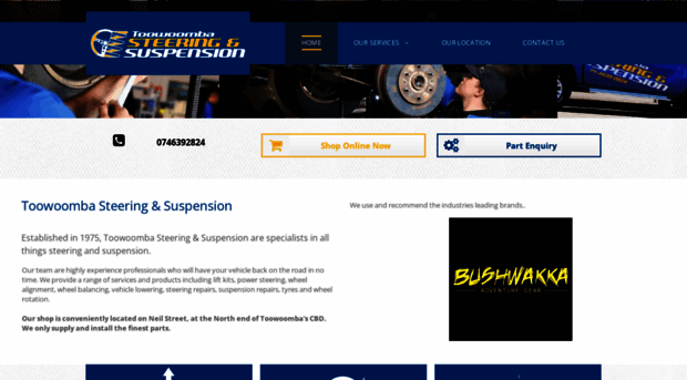 toowoombasteeringandsuspension.com.au