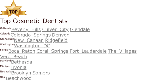 top-cosmetic-dentists.com