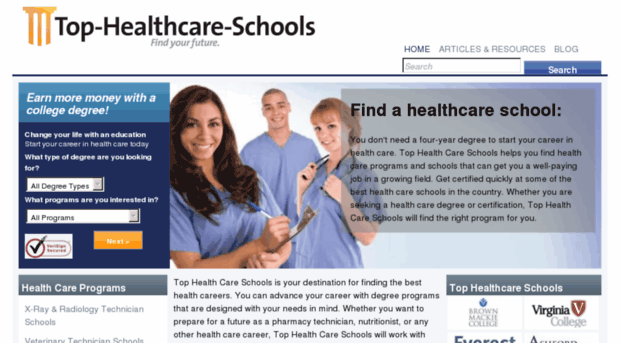 top-healthcare-schools.com