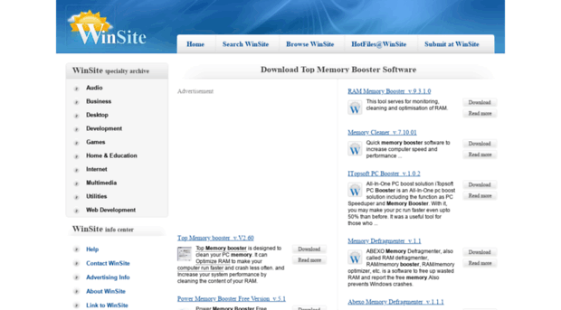 top-memory-booster.winsite.com
