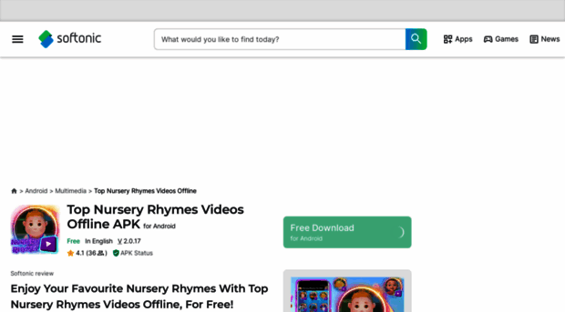 top-nursery-rhymes-videos-offline.en.softonic.com