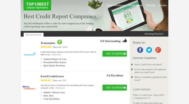 top10creditreport.com