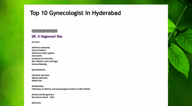 top10gynecologistinhyderabad.blogspot.com