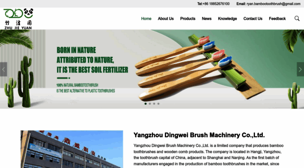 topbambootoothbrushfactory.com