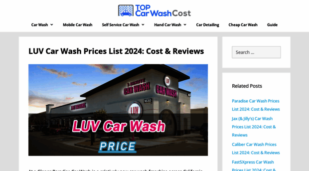 topcarwashcost.com