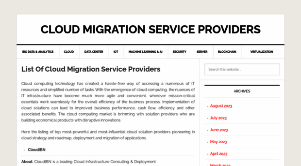 topcloudmigrationserviceproviders.com