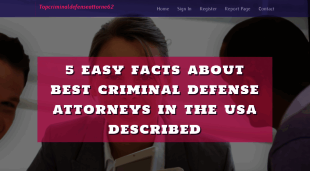 topcriminaldefenseattorne62726.bloggerswise.com