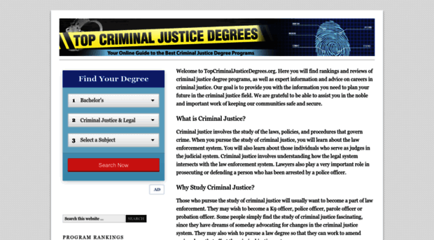 topcriminaljusticedegrees.org