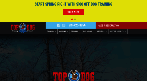 topdogtrainingandresort.com