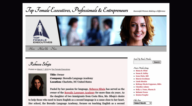 topfemaleexecutives.com