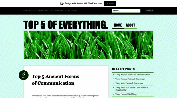 topfiveofeverything.wordpress.com