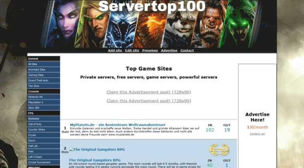 topgaming100.com