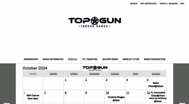 topgunindoorrange.com