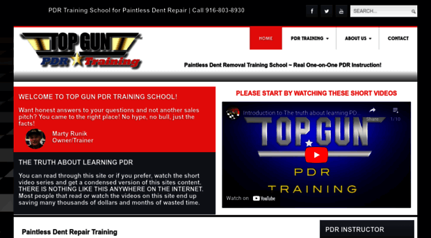 topgunpaintlessdentrepairtrainingschool.com