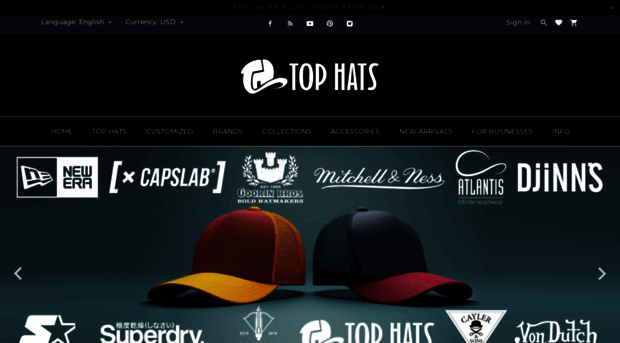 tophats-shop.com