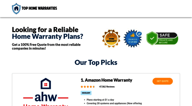 tophomewarranties.com