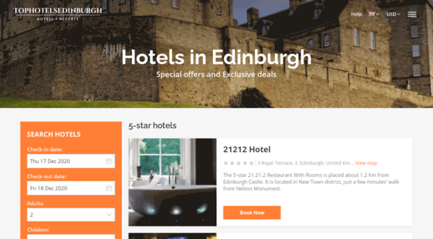 tophotelsedinburgh.com