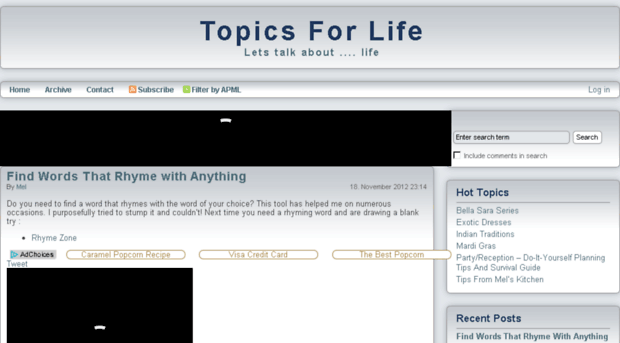 topicsforlife.com