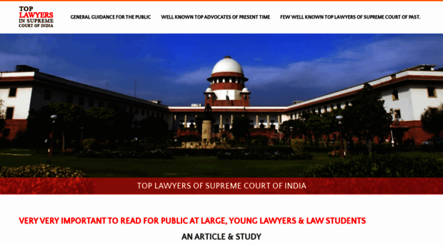 toplawyersofsupremecourtofindia.com