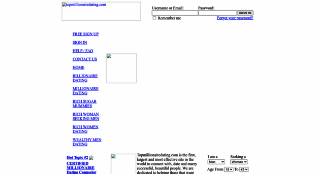 topmillionairedating.com