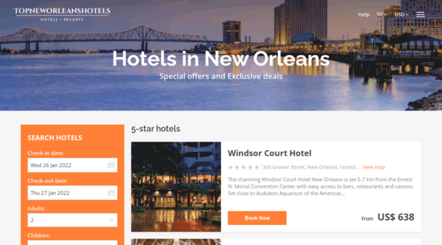 topneworleanshotels.com