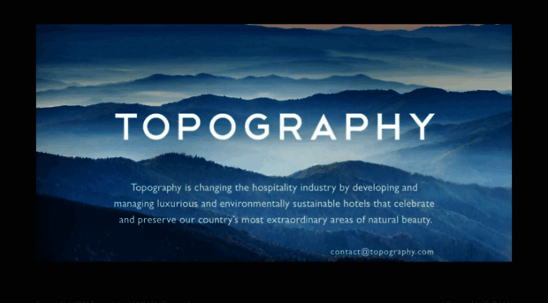 topography.com