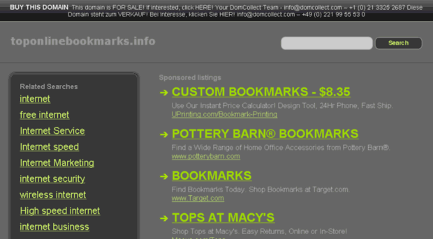 toponlinebookmarks.info