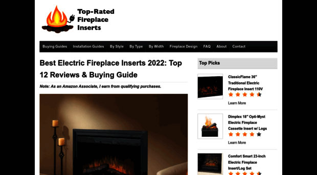 topratedfireplaceinserts.com