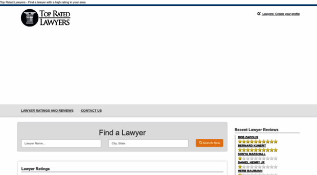 topratedlawyers.org