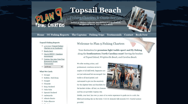 topsailfishingcharters.com